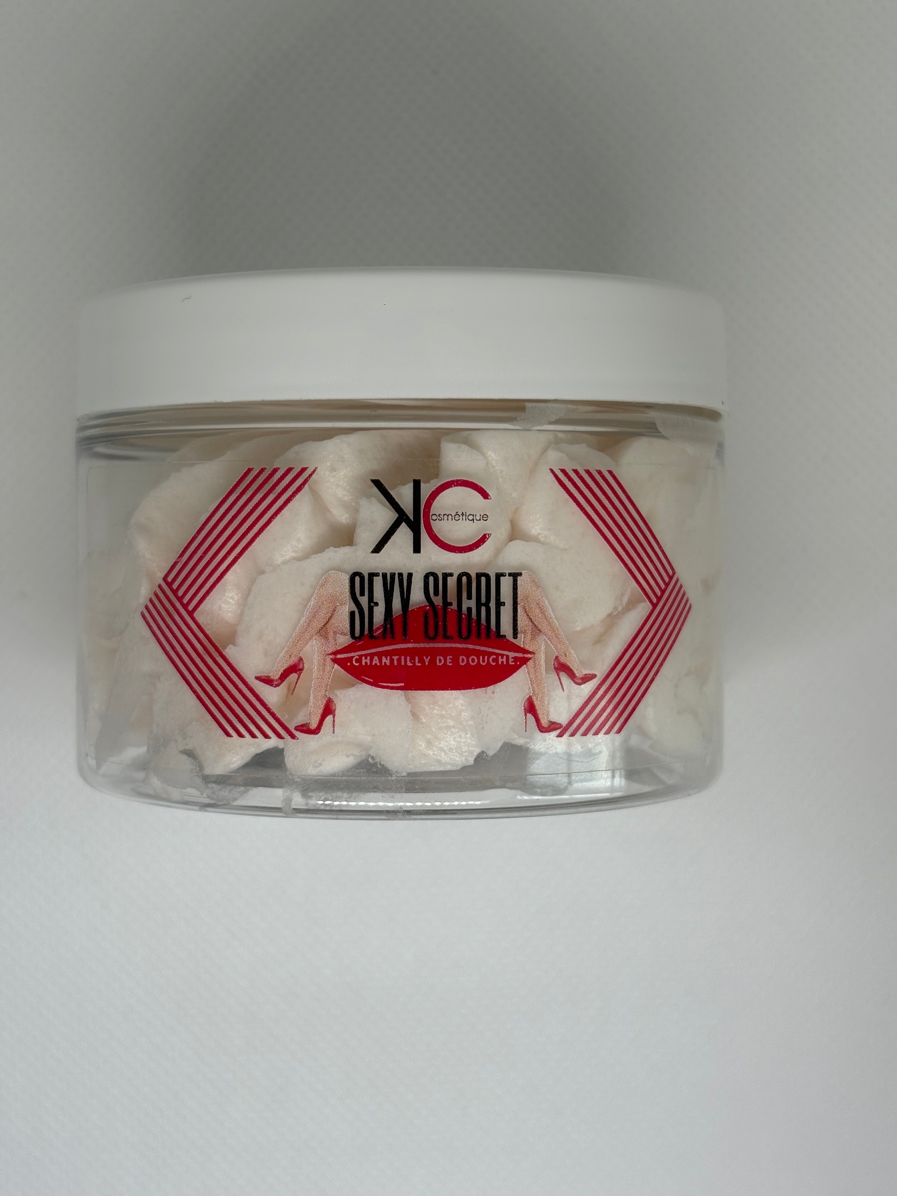 💗  – CHANTILLY DE DOUCHE SEXY SECRET 100G – KCOSMÉTIQUE
