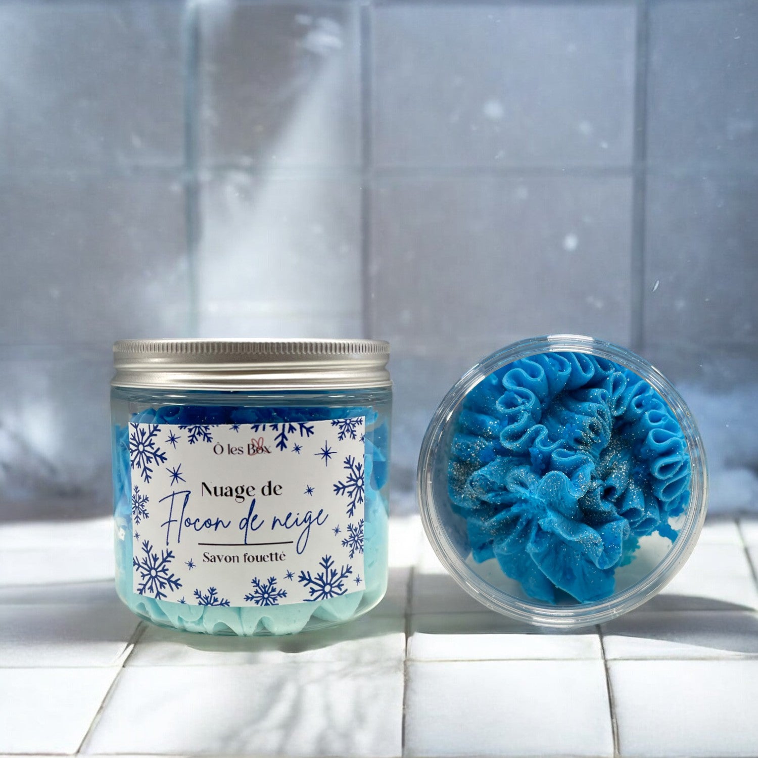 Savon chantilly flocon de neige