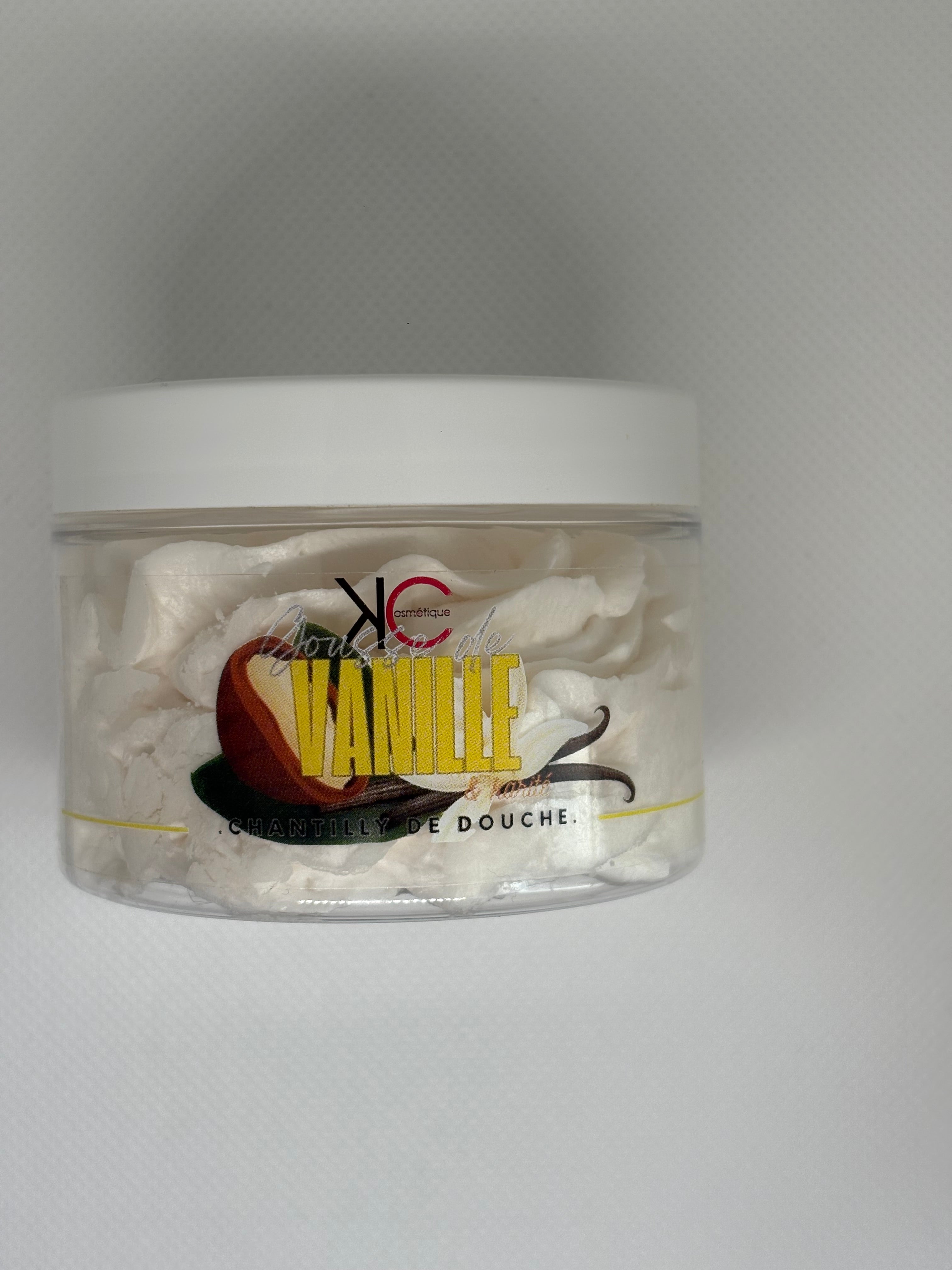 🛁  – CHANTILLY DE DOUCHE VANILLE KARITÉ 100G – KCOSMÉTIQUE
