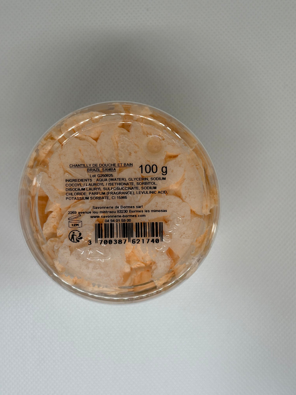 💃 – CHANTILLY DE DOUCHE BRAZIL SAMBA 100G – KCOSMÉTIQUE