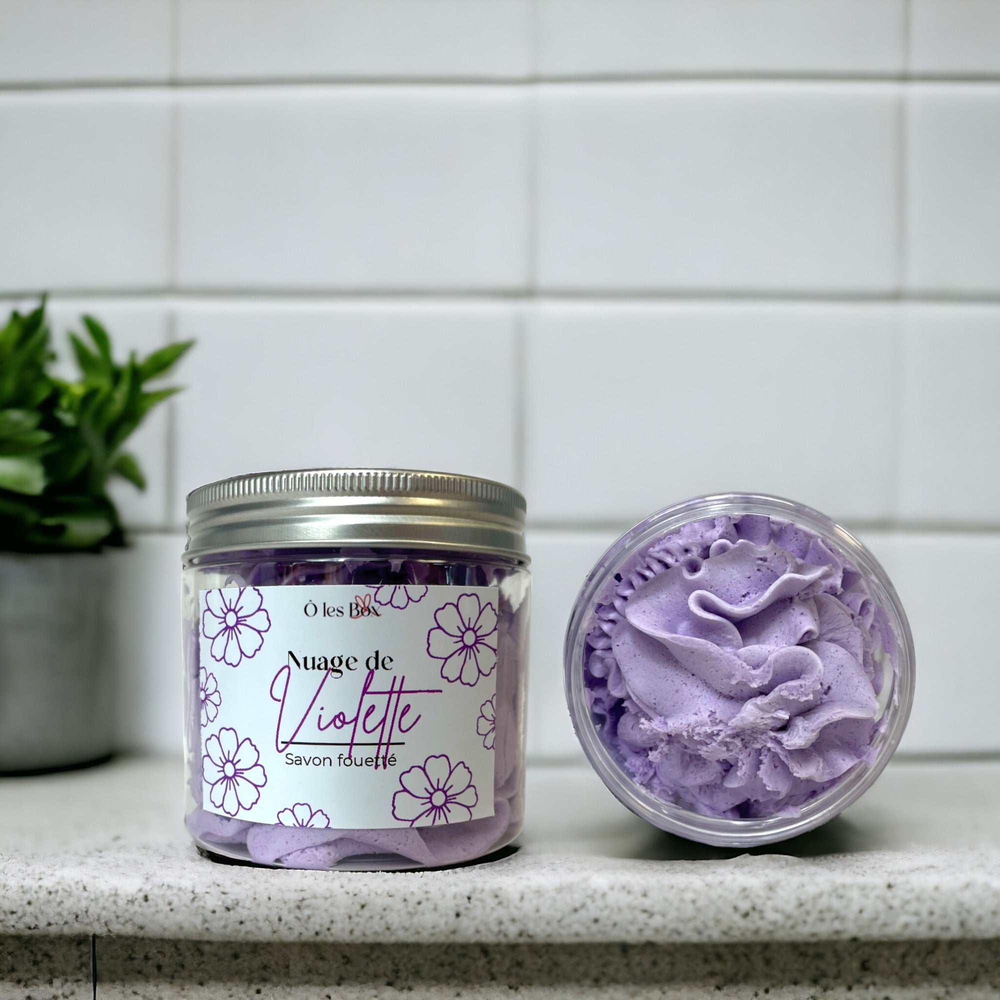 Savon chantilly violette
