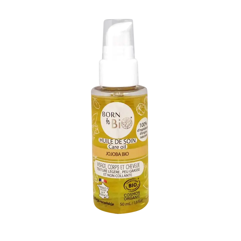 Huile de soin Jojoba Bio Cosmos Organic  - Born to Bio 50mL