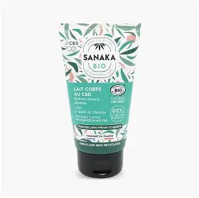 Lait Corps au CBD – Sanaka Bio | Hydratation & Apaisement Naturels 99 % Bio 150 ml