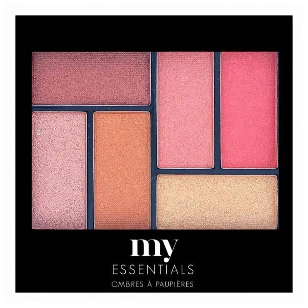 Palette Maquillage 6 Fards à paupières Corail (Corail